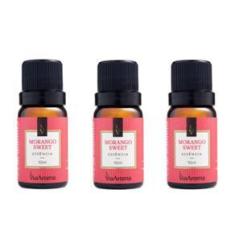 Imagem de Kit 3 Essências Morango - 10Ml Via Aroma