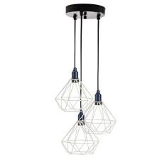 Imagem de Lustre Pendente Triplo Aramado Diamante Pequeno ()