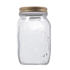 Imagem de Pote Quattro Stagioni Bormioli Vidro Transparente 1l