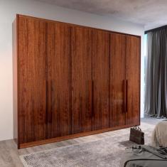 Imagem de Guarda Roupa Casal Lazio 6 Portas 6 Gavetas Bom Pastor