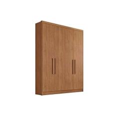 Imagem de Guarda Roupa Solteiro 4 Portas E 3 Gavetas Moderni-sevilha Cumaru