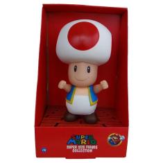 Imagem de Boneco Toad Super Mario Bros Grande Original 23cm