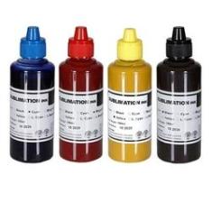 Imagem de Kit 4 Tinta Sublimática Epson Sublimação L120 L380 L375 L396