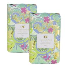 Imagem de Kit 2 Sabonetes Em Barra Floral Lemon Madressenza 180G