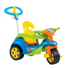 Imagem de Triciclo Baby Trike Evolution Pedal c/ Emp. Azul Biemme