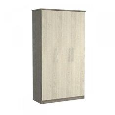 Imagem de Guarda Roupa Solteiro 3 Portas Foscarini Demolição/marfim Areia
