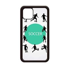Imagem de Contorno de futebol esportivo para iPhone 12 Pro Max capa para Apple Mini Mobile Case Shell