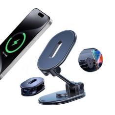 Imagem de QUEMISS Suporte de telefone de carro para carro adesivo de sucção forte giratório dobrável suporte de celular para console central compatível com todos os smartphones iPhone Huawei, Xiaomi Samsung