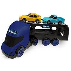 Imagem de Caminhão Cegonheira, Quantum, com 2 Carrinhos, Homeplay