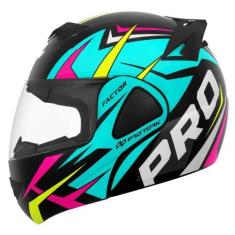 Imagem de Capacete Moto Escamoteável Robocop V Pro Jet Factor Pro Tork , VERDE T