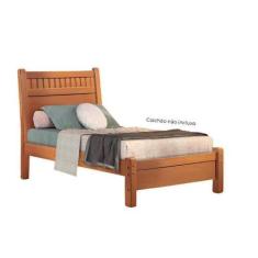 Imagem de Cama Solteiro 185 100% Mdf Cinamomo - Móveis Valverde