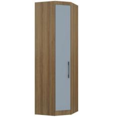 Imagem de Guarda Roupa De Canto Diagonal Modulado 70cm 1 Porta Paris Luciane Móv