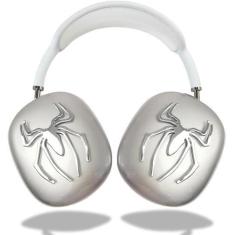 Imagem de Capa para fones de ouvido AirPods Max, película de TPU transparente e macia, antiarranhões, capa/capa para a faixa de cabeça, capa ultra protetora, decoração de aranha 3D para Apple AirPods Max