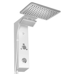 Imagem de Chuveiro Hydra Falls Eletrônico Branco/Cromado 127V