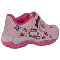 Imagem de Tênis Infantil Feminino Led Menina Unicórnio Aniversário Macio Leve Escolar Presente Aniversário-Feminino