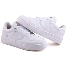 Imagem de Tenis Casual Feminino Masculino Branco Nyc Shoes Force, Branco, 34