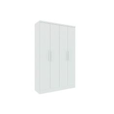 Imagem de Guarda Roupa 4 Portas Amsterdam c- E 2 Gavetas Branco-neve - Tcil Móveis
