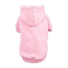 Imagem de Petmingham Roupas para animais de estimação para cães e gatos com capuz casaco de lã suéter quente roupas para cães