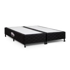 Imagem de Cama Box Simples Castor King Poli Preto 180x200x27cm
