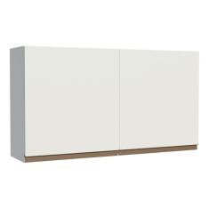 Imagem de Armário Aéreo Madesa Reims 120 cm 2 Portas - Branco