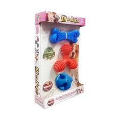 Imagem de Furacão Pet Kit Rac. Médioias, N01 para Cães (cores sortidas)