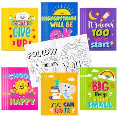 Imagem de Livro de colorir Bzaber Inspirational Quotes Kids 24 unidades