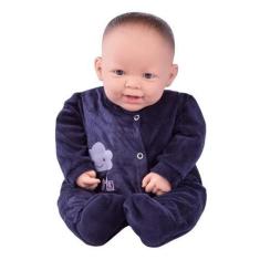 Imagem de Boneco Ninos Reborn Menino Boca Aberta Dentinhos 2219 - Cotiplas