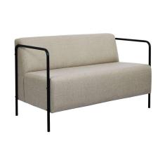 Imagem de sofá 2 lugares lino linho bege