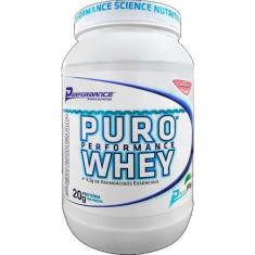 Imagem de Puro Whey Performance Morango 909Gr - Performance Nutrition
