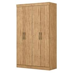 Imagem de Guarda-roupa Paris 4 Portas 2 Gavetas 100 Mdf Maxel