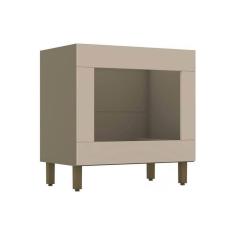 Imagem de Balcão Cozinha P-cooktop Connect C-forno De Embutir 80x51x82cm Duna-cristal - Henn