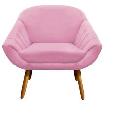 Imagem de Poltrona Giovana Suede  Bebê Pés Palito Castanho D'Rossi