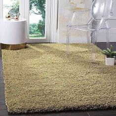 Imagem de Tapete para Sala e Quarto Peludo Luxo Casa Dona 200x250cm Bege Gold