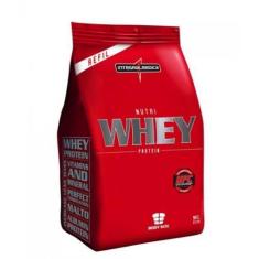 Imagem de Nutri Whey Protein Refil 907G - Morango - Integralmédica - Integralmed
