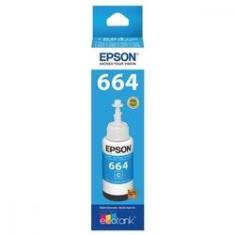 Imagem de Kit 05 Refil de Tinta Epson T664220 Azul