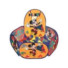 Imagem de Piscina de Bolinhas com Cesta de Basquete Mickey Mouse - Zippy Toys