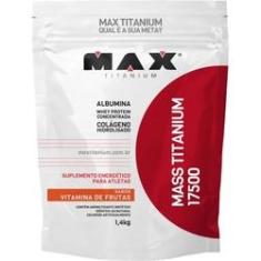 Imagem de Mass Titanium 17500 - sabor VITAMINA DE FRUTAS - Max Titanium (3Kg)