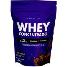 Imagem de Whey Protein Concentrado Gods Whey 1,8Kg Canibal Chocolate - Canibal I