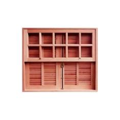 Imagem de Janela Veneziana Abrir Guilhotina 1,50x1,50 Cx14cm