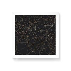 Imagem de Arte Maníacos Quadro Decorativo Optical Aramado - 30x30cm (Moldura em laca )