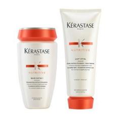 Imagem de Kérastase Nutritive Bain Satin 1 Shampoo 250ml + Cond 200ml