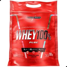 Imagem de Whey Protein Integralmédica Nutri Whey Pounch 100% Pure Cookies And Cream Refíl 900G