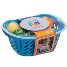 Imagem de Cestinha De Frutas Creative Fun Multikids Br1114 - Azul