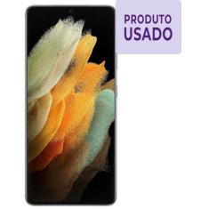 Imagem de Smartphone Samsung Galaxy S21 Ultra 5G Usado 512GB Câmera Quádrupla 2 Chips Android 11