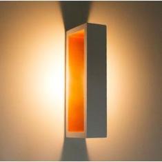 Imagem de Kit Com 3 Arandelas Led Efeito Decorativa Parede Teto 10w 50cm Branca 220v St164