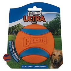 Imagem de Bola Chuckit! Ultra Ball 1 Unidade GG para Cães Chuckit para Cachorros, GG, Laranja