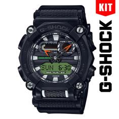 Imagem de Relógio casio g-shock kit masculino verde GA-900E-1A3DR