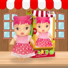 Imagem de Boneca Infantil 100% Vinil Frutty Brinquedo Menina - Rondon Brinquedos
