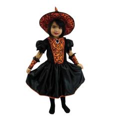Imagem de Fantasia Bruxinha Feiticeira Sabrina Infantil Halloween