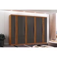Imagem de Guarda Roupa Casal Dunas Com 8 Portas E 4 Gavetas Moderna